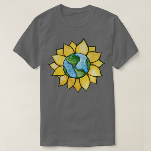 Zonnebloem T-shirt (Design voorkant)