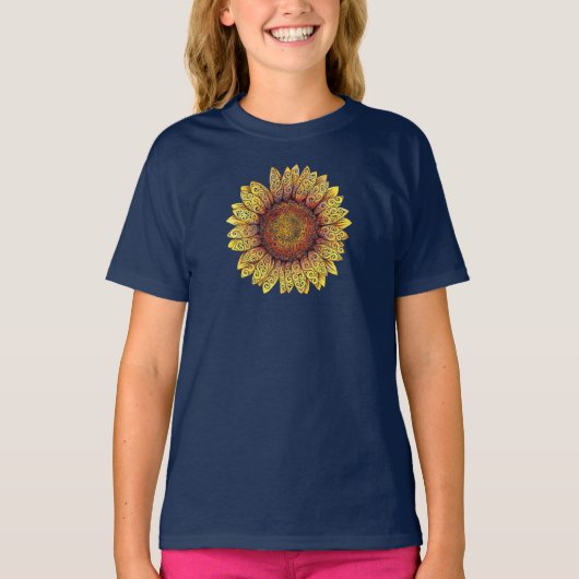 Zonnebloem T-shirt (Voorkant)