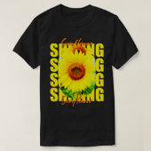 Zonnebloem T-shirt (Design voorkant)