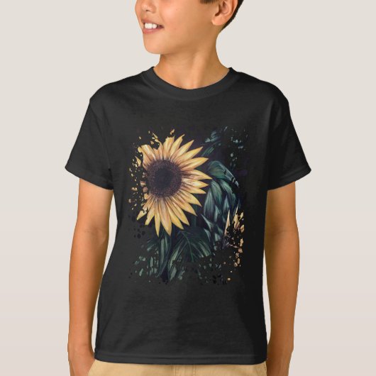 Zonnebloem T-shirt (Voorkant)