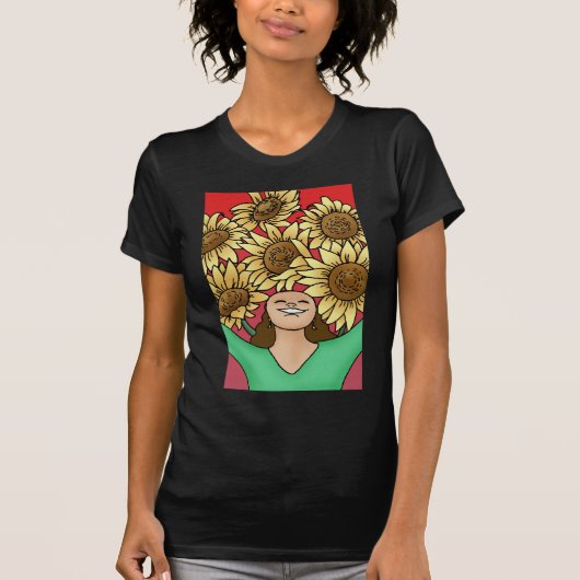 Zonnebloem T-shirt (Voorkant)