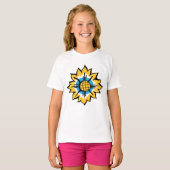 Zonnebloem T-shirt (Voorkant volledig)