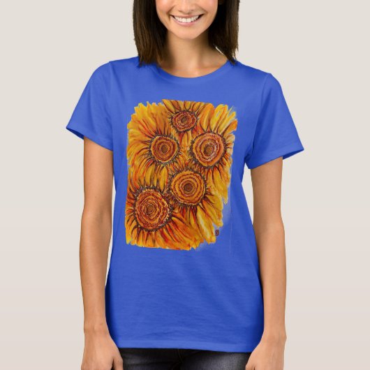 Zonnebloem T-shirt (Voorkant)