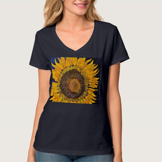 Zonnebloem T shirt (Voorkant)
