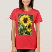 Zonnebloem t-shirt (Voorkant)