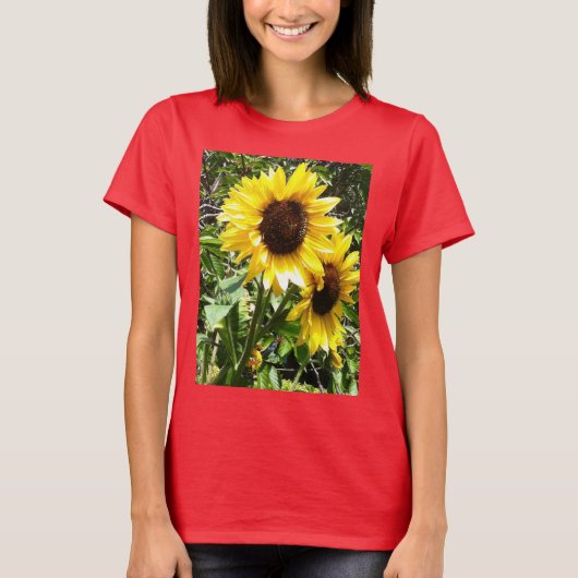 Zonnebloem t-shirt (Voorkant)