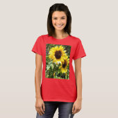 Zonnebloem t-shirt (Voorkant volledig)
