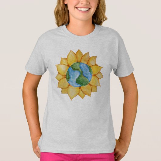 Zonnebloem T-shirt (Voorkant)