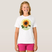 Zonnebloem T-shirt (Voorkant volledig)