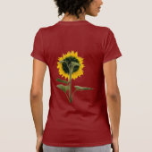 Zonnebloem T-shirt (Achterkant)