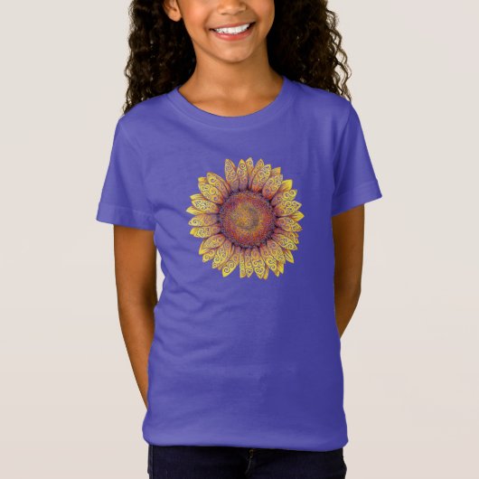 Zonnebloem T-shirt (Voorkant)