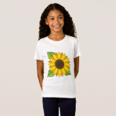 Zonnebloem T-shirt (Voorkant volledig)