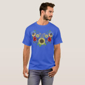 Zonnebloem T-shirt Cute Floral  Oekraïens (Voorkant volledig)