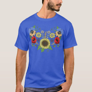 Zonnebloem T-shirt Cute Floral  Oekraïens