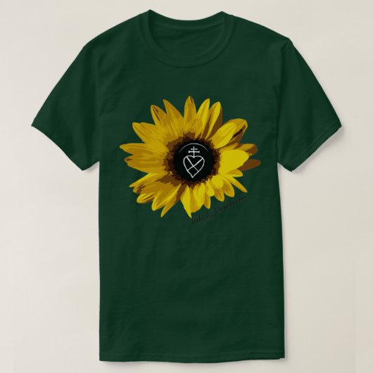 Zonnebloem T T-shirt (Design voorkant)