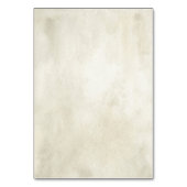 Zonnebloem tafel nummer. Rustieke bruiloft. Land Kaart (Achterkant)