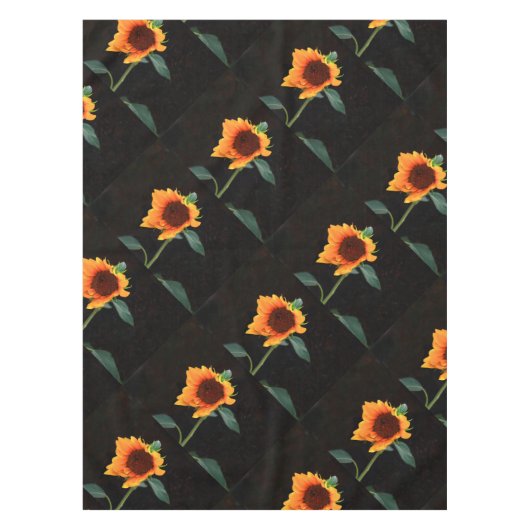 Zonnebloem Tafelkleed (Voorkant)