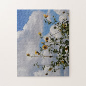 Zonnebloem Tall in de Sky Puzzel Legpuzzel (Verticaal)
