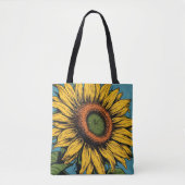 ZONNEBLOEM TAS VOOR MOM (Voorkant)