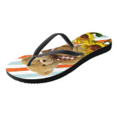 Zonnebloem Teddy Bear Teenslippers (Schuin)