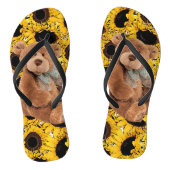 Zonnebloem Teddy Bear Teenslippers (Voetbed)