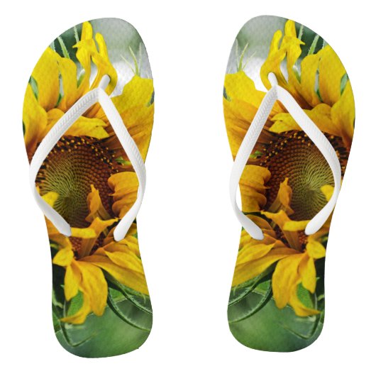 Zonnebloem Teenslippers (Voetbed)