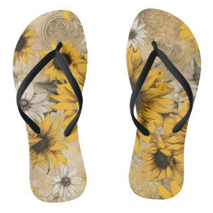 Zonnebloem Teenslippers