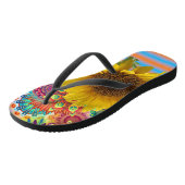 Zonnebloem Teenslippers (Schuin)