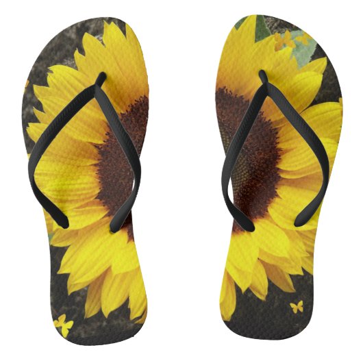 Zonnebloem Teenslippers (Voetbed)