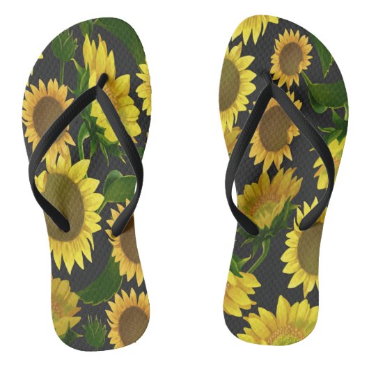 Zonnebloem Teenslippers (Voetbed)