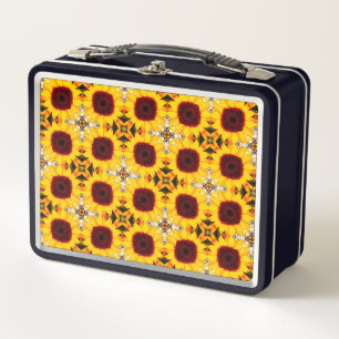 Zonnebloem Tegel Pattern Lunchbox
