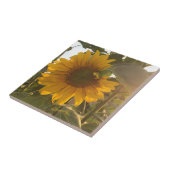Zonnebloem Tegeltje (Zijkant)