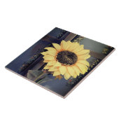 Zonnebloem Tegeltje (Zijkant)
