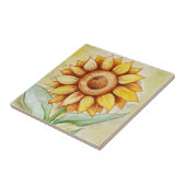 Zonnebloem Tegeltje (Zijkant)