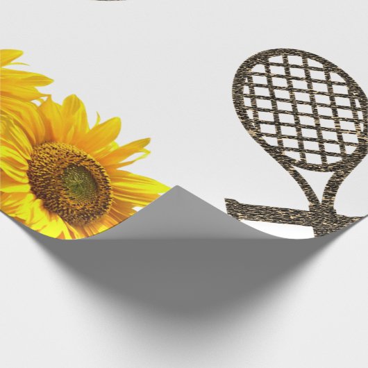 Zonnebloem Tennis Matte wrapping papier (Hoek)
