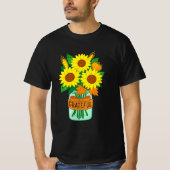 Zonnebloem Thanksgiving Shirt | Autumn Floral Bouq (Voorkant)
