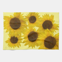 Zonnebloem Theedoek