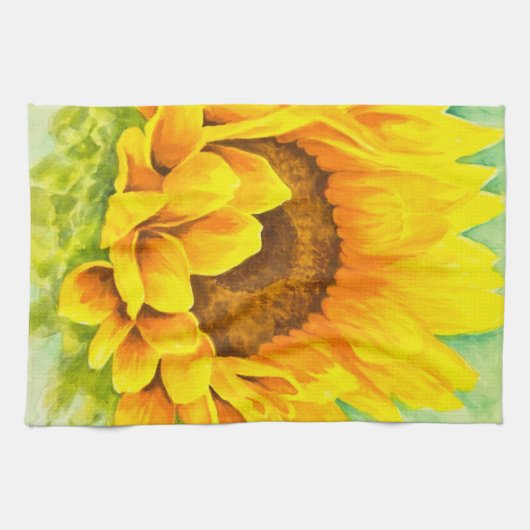 Zonnebloem Theedoek (Horizontaal)