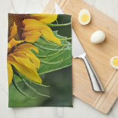 Zonnebloem Theedoek (Quarter Fold)