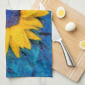 Zonnebloem Theedoek (Quarter Fold)