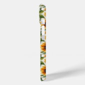 Zonnebloem Thema iPhone 15 Hoesje (Achterkant / Links)