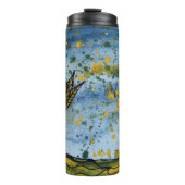 Zonnebloem Thermosbeker (Voorkant)