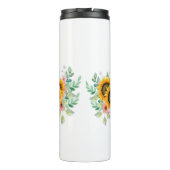 Zonnebloem Thermosbeker (Achterkant)