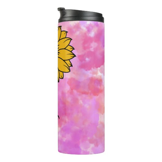 Zonnebloem Thermosbeker (Geroteerd rechts)