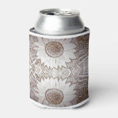 zonnebloem thuis blikjeskoeler (Blikje Voorkant)