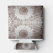 zonnebloem thuis blikjeskoeler (Achterkant)