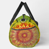 Zonnebloem Tie Dye monogram persoonlijke Reis Tas (Rechts)