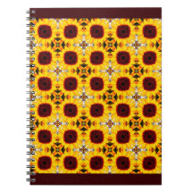 Zonnebloem Tile-patroonlaptop
