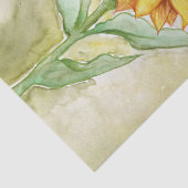 Zonnebloem Tissuepapier (Detail)