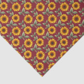 Zonnebloem Tissuepapier (Detail)